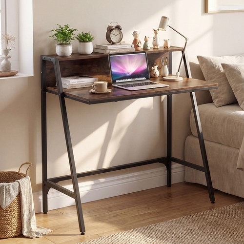 Small computer desk with - small,