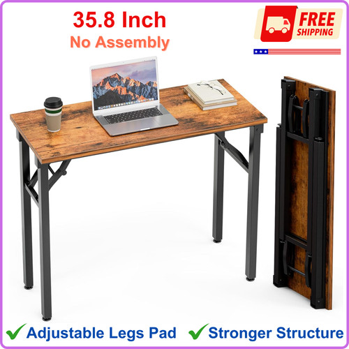 Small computer desk folding - computer,