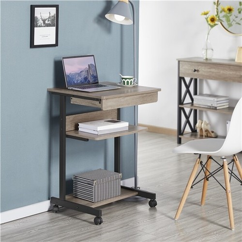 Rolling computer desk small - desk,